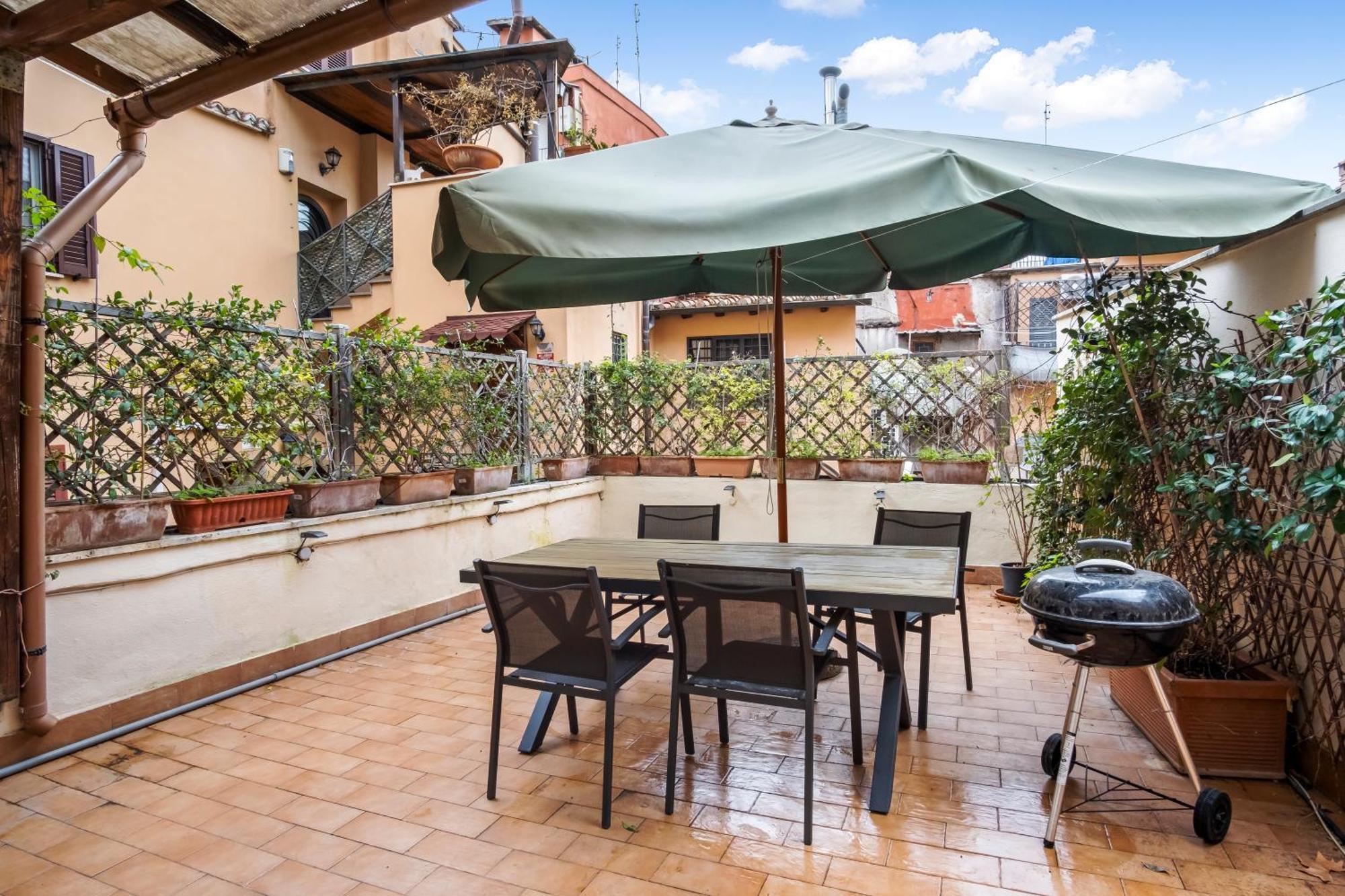 L'arte Dei Sogni With Terrace- Trastevere District Apartamento Roma